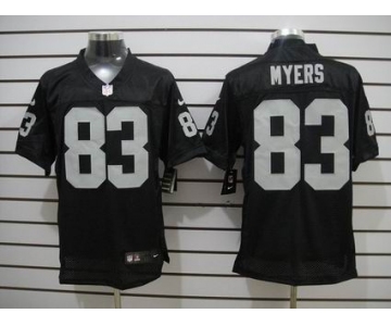 nike nfl jerseys oakland raiders #83 ted hendricks black[Elite]