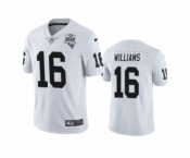 Las Vegas Raiders #16 Tyrell Williams White 2020 Inaugural Season Vapor Limited Jersey