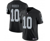Men's Las Vegas Raiders #10 Desmond Ridder Black 2024 Vapor Stitched Football Jersey