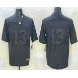 Men's Las Vegas Raiders #13 Hunter Renfrow Balck Vapor Untouchable Stitched Jersey