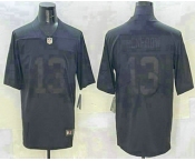 Men's Las Vegas Raiders #13 Hunter Renfrow Balck Vapor Untouchable Stitched Jersey