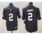 Men's Las Vegas Raiders #2 Ashton Jeanty Black Mexico Vapor Limited Football Stitched Jersey Men's Las Vegas Raiders #2 Ashton Jeanty Black Mexico Vapor Limited Football Stitched Jersey