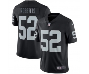 Men's Las Vegas Raiders #52 Elandon Roberts Black 2025 Vapor Football Stitched Jersey