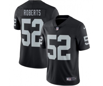 Men's Las Vegas Raiders #52 Elandon Roberts Black 2025 Vapor Football Stitched Jersey