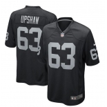 Men's Las Vegas Raiders #63 Gene Upshaw Black Vapor Football Stitched Jersey Men's Las Vegas Raiders #63 Gene Upshaw Black Vapor Football Stitched Jersey