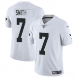 Men's Las Vegas Raiders #7 Geno Smith White 2025 Vapor Football Stitched Jersey