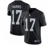 Men's Nike Oakland Raiders #17 Dwayne Harris Black Team Color Vapor Untouchable Limited Player NFL Jersey