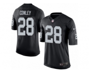 Men's Nike Oakland Raiders #28 Gareon Conley Limited Black Team Color NFL Jersey