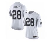 Men's Nike Oakland Raiders #28 Gareon Conley Limited White NFL Jersey