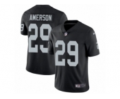 Men's Nike Oakland Raiders #29 David Amerson Vapor Untouchable Limited Black Team Color NFL Jersey