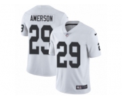 Men's Nike Oakland Raiders #29 David Amerson Vapor Untouchable Limited White NFL Jersey