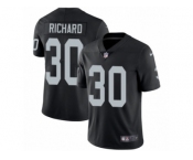 Men's Nike Oakland Raiders #30 Jalen Richard Vapor Untouchable Limited Black Team Color NFL Jersey