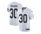 Men's Nike Oakland Raiders #30 Jalen Richard Vapor Untouchable Limited White NFL Jersey