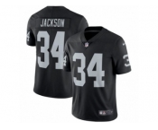 Men's Nike Oakland Raiders #34 Bo Jackson Vapor Untouchable Limited Black Team Color NFL Jersey Men's Nike Oakland Raiders #34 Bo Jackson Vapor Untouchable Limited Black Team Color NFL Jersey