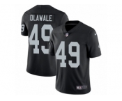 Men's Nike Oakland Raiders #49 Jamize Olawale Vapor Untouchable Limited Black Team Color NFL Jersey Men's Nike Oakland Raiders #49 Jamize Olawale Vapor Untouchable Limited Black Team Color NFL Jersey