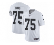 Men's Nike Oakland Raiders #75 Howie Long Vapor Untouchable Limited White NFL Jersey