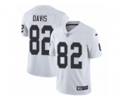 Men's Nike Oakland Raiders #82 Al Davis Vapor Untouchable Limited White NFL Jersey