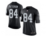 Men's Nike Oakland Raiders #84 Cordarrelle Patterson Limited Black Team Color NFL Jersey