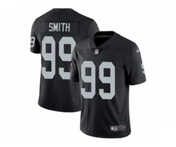 Men's Nike Oakland Raiders #99 Aldon Smith Vapor Untouchable Limited Black Team Color NFL Jersey