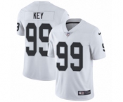 Men's Nike Oakland Raiders #99 Arden Key White Vapor Untouchable Limited Player NFL Jersey