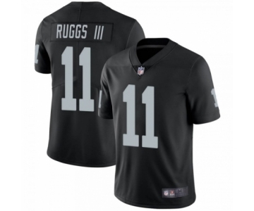 Men's Oakland Raiders #11 Henry Ruggs III Las Vegas Raiders Limited Black Team Color Vapor Untouchable Jersey