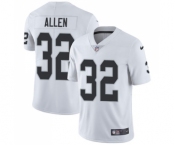 Men's Oakland Raiders #32 Marcus Allen White Vapor Untouchable Limited Player Football Jersey Men's Oakland Raiders #32 Marcus Allen White Vapor Untouchable Limited Player Football Jersey