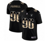 Men's Oakland Raiders #96 Clelin Ferrell Black Statue of Liberty Limited Football Jersey Men's Oakland Raiders #96 Clelin Ferrell Black Statue of Liberty Limited Football Jersey