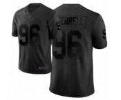 Men's Oakland Raiders #96 Clelin Ferrell Limited Black City Edition Football Jersey Men's Oakland Raiders #96 Clelin Ferrell Limited Black City Edition Football Jersey