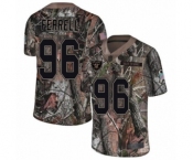 Men's Oakland Raiders #96 Clelin Ferrell Limited Camo Rush Realtree Football Jersey Men's Oakland Raiders #96 Clelin Ferrell Limited Camo Rush Realtree Football Jersey