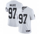 Men's Oakland Raiders #97 Josh Mauro White Vapor Untouchable Limited Player Football Jersey Men's Oakland Raiders #97 Josh Mauro White Vapor Untouchable Limited Player Football Jersey