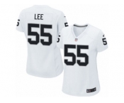 Women Nike Oakland Raiders #55 Marquel Lee Game White NFL Jersey