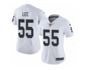 Women Nike Oakland Raiders #55 Marquel Lee White Vapor Untouchable Limited Player NFL Jersey