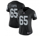 Women's Las Vegas Raiders #65 Alex Cappa Black 2025 Vapor Football Stitched Jersey