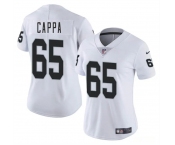 Women's Las Vegas Raiders#65 Alex Cappa White 2025 Vapor Football Stitched Jersey