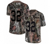 Women's Nike Oakland Raiders #32 Jack Tatum Limited Camo Rush Realtree NFL Jersey
