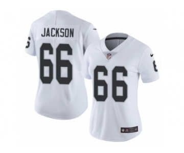 Women's Nike Oakland Raiders #66 Gabe Jackson Vapor Untouchable Limited White NFL Jersey
