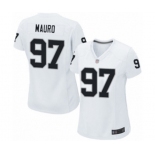 Women's Oakland Raiders #97 Josh Mauro Game White Football Jersey