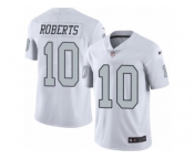 Youth Nike Oakland Raiders #10 Seth Roberts Limited White Rush NFL Jersey