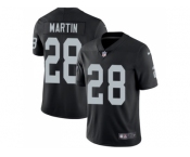 Youth Nike Oakland Raiders #28 Doug Martin Black Team Color Stitched NFL Vapor Untouchable Limited Jersey