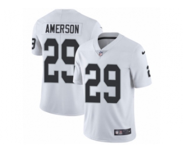 Youth Nike Oakland Raiders #29 David Amerson Vapor Untouchable Limited White NFL Jersey