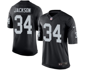Youth Nike Oakland Raiders #34 Bo Jackson Black Team Color NFL Jersey