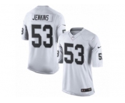 Youth Nike Oakland Raiders #53 Jelani Jenkins Limited White NFL Jersey Youth Nike Oakland Raiders #53 Jelani Jenkins Limited White NFL Jersey