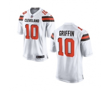 Youth Cleveland Browns #10 Robert Griffin III White Jersey