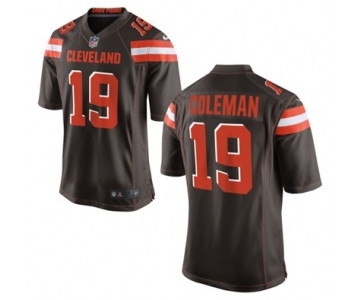 Youth Nike Cleveland Browns #19 Corey Coleman Brown Team Color NFL Jersey