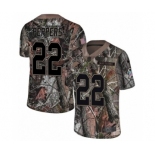 Youth Nike Cleveland Browns #22 Jabrill Peppers Limited Camo Rush Realtree NFL Jersey