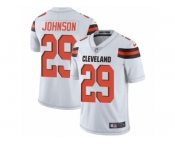 Youth Nike Cleveland Browns #29 Duke Johnson Vapor Untouchable Limited White NFL Jersey