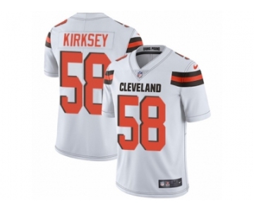 Youth Nike Cleveland Browns #58 Christian Kirksey Vapor Untouchable Limited White NFL Jersey