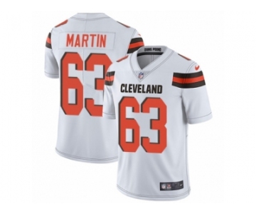 Youth Nike Cleveland Browns #63 Marcus Martin Vapor Untouchable Limited White NFL Jersey