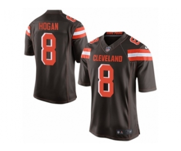 Youth Nike Cleveland Browns #8 Kevin Hogan Limited Brown Team Color NFL Jersey