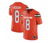 Youth Nike Cleveland Browns #8 Kevin Hogan Vapor Untouchable Limited Orange Alternate NFL Jersey